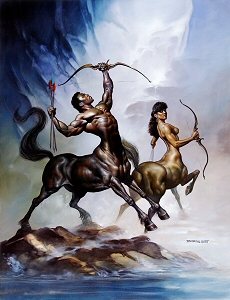 Sagittarius, the Archer, Boris Vallejo