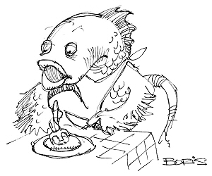 Salmon, Boris Vallejo