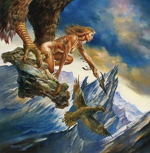 Soaring Higher, Boris Vallejo