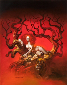 Sphinx (1984), Boris Vallejo