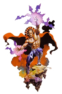 Superhero Man, Boris Vallejo