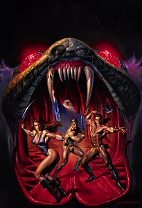 Swords and Serpents, Boris Vallejo