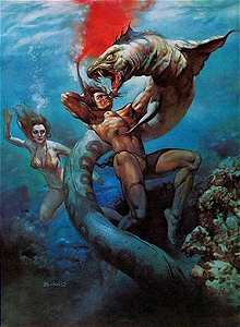 Tarzan and the Forbidden City, Boris Vallejo