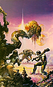 Through the Reality Warp, Boris Vallejo