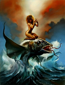 Tinirau, Boris Vallejo