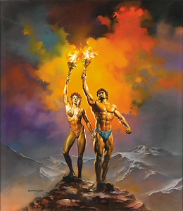 The Torchbearers, Boris Vallejo