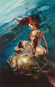 Underwater, Boris Vallejo