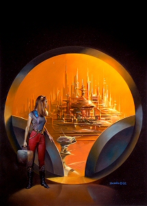 Unwillingly to Earth, Boris Vallejo