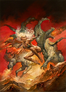 Warrior Assault, Boris Vallejo