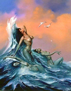 The Water Nymphs, Boris Vallejo