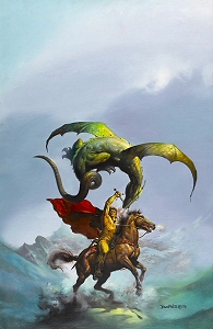 The Web of Wizardry, Boris Vallejo