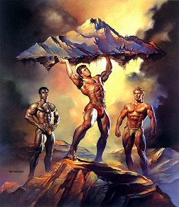 Weightlifting, Boris Vallejo