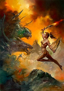 When the Mist Clears, Boris Vallejo