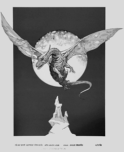 Winged Serpent (1981), Boris Vallejo