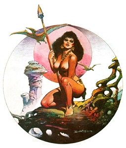 Bay Con IV Girl, Boris Vallejo