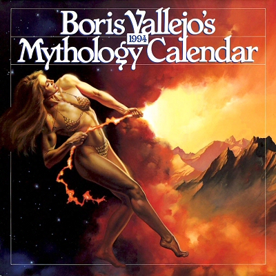 Boris Vallejo 1994 Mythology Calendar