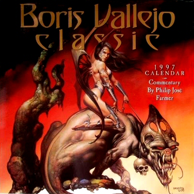Boris Vallejo 1997 Classic Calendar