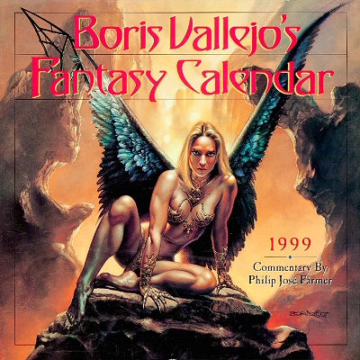 Boris Vallejo 1999 Fantasy Calendar