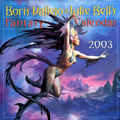 Boris Vallejo & Julie Bell 2003 Fantasy Calendar A
