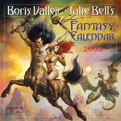 Boris Vallejo & Julie Bell 2008 Fantasy Calendar