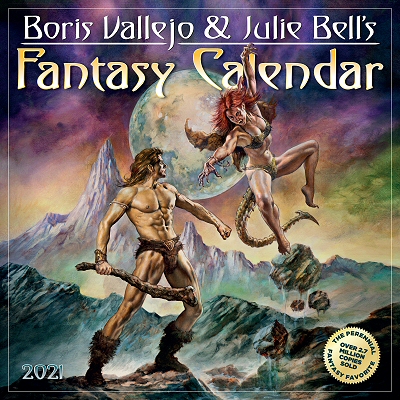 Boris Vallejo & Julie Bell 2021 Fantasy Calendar