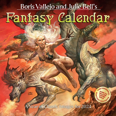 Boris Vallejo & Julie Bell 2024 Fantasy Calendar