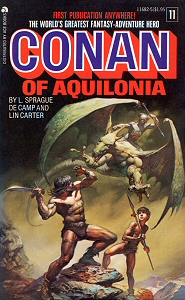 Conan of Aquilonia, book cover