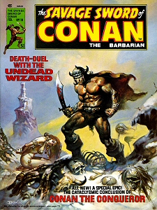 Savage Sword of Conan #10, Feb 1976 cover