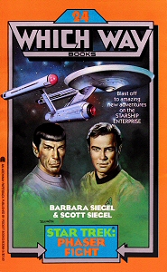 Star Trek: Phaser Fight, book cover