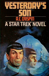 Star Trek: Yesterday's Son, book cover