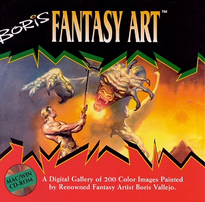 Boris Vallejo CD, original cover