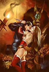 Dangerous Kiss, Julie Bell