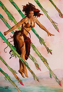 Eight_of_Wands, Julie Bell