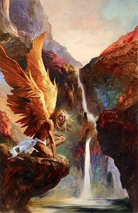 Golden Harpy, Julie Bell