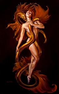 Golden Lover, Julie Bell