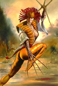 Lady Deathstryke, Julie Bell