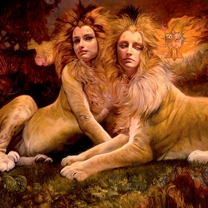 Leonine Lovers, Julie Bell