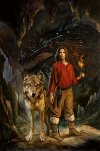 Obsidian Dragon, Julie Bell