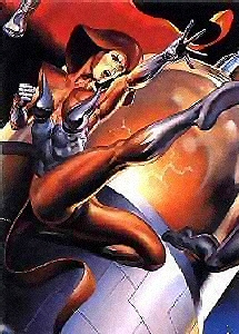 JLA vs Avengers: 04 Crimson Fox, Boris Vallejo