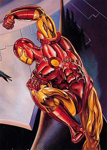 JLA vs Avengers: 03 Iron Man, Boris Vallejo