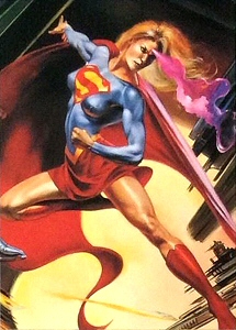 JLA vs Avengers: 11 Supergirl, Julie Bell