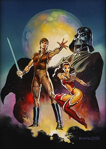 Star Wars (1993) - preliminary art, Boris Vallejo